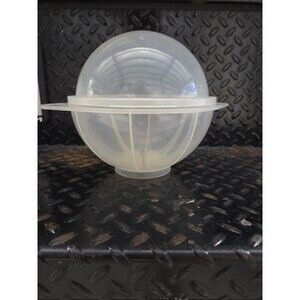 Vintage Copco Clear Plastic Lettuce Crisper Salad Keeper 9” Round Sphere